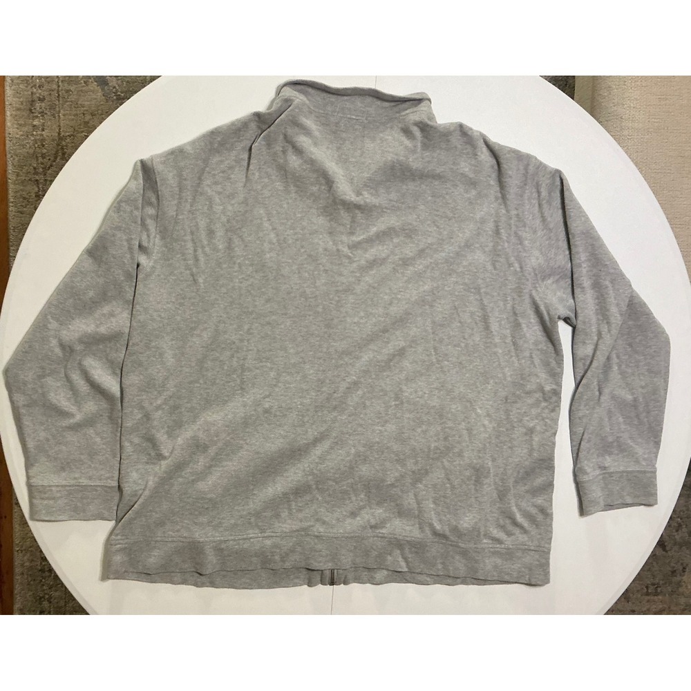 Polo Ralph Lauren Mens 3XLT Estate Rib Full Zip Jacket Grey 100% Cotton Preppy - Picture 2 of 6